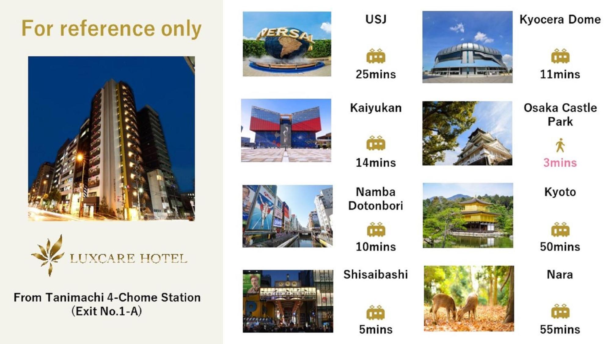 Luxcare Hotel Ōsaka Eksteriør bilde
